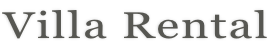 Villa Rental
